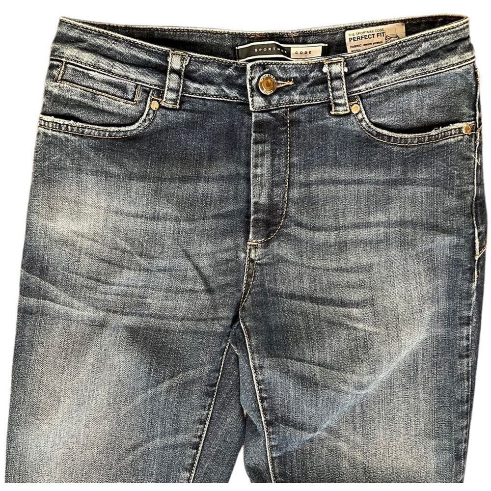 Sportmax Code Perfect Fit Straight Jean Size 28 - Picture 4 of 8